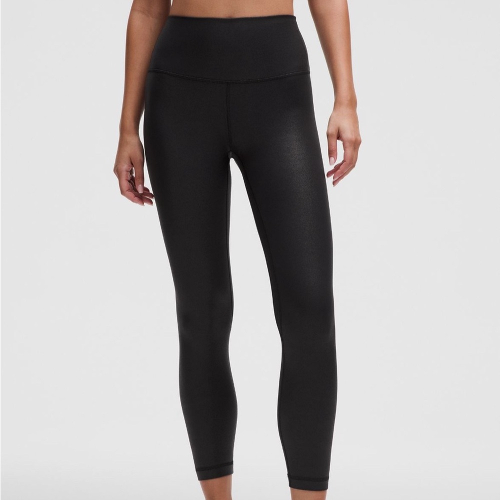 LULULEMON Align 25" foil leggings , NWOT